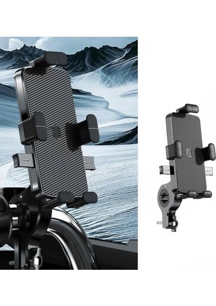 NR52 Motosiklet Bisiklet Telefon Tutucu Otomatik Kilitleme fiyatları