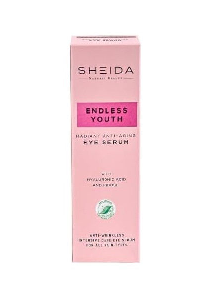Sheida Endless Youth Yaşlanma Karşıtı Radiant Göz Serumu 15 ml