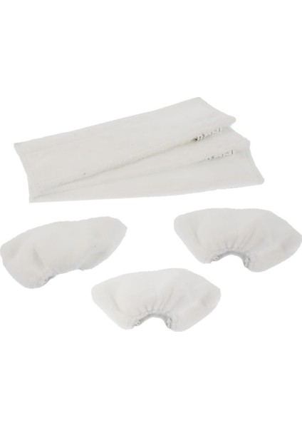 Sc Serisi Buharlı Süpürge Mikrofiber Bez Seti, 3'lü / Sc1, Sc2, Sc3, Sc4, Sc5 Modelleri Için Mikrofiber Bez Seti