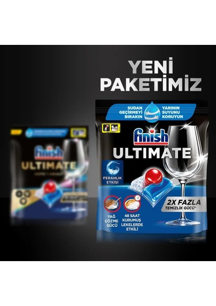 Finish Ultimate 65 Kapsül Bulaşık Makinesi Deterjanı Tableti (1 x 65 Kapsül) modelleri