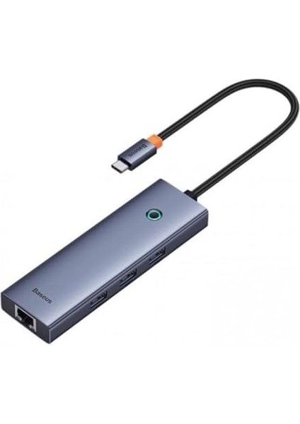 Hub 6W1 Ultrajoy 6 Port (Usb-C 1 x HDMI4K @ 30 Hz + 3 x USB 3.0 + 1 x Pd +) modelleri