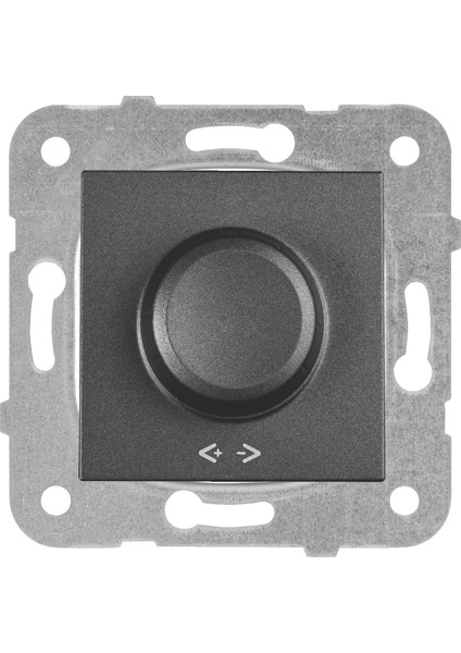 Novella/trenda Füme Pro Dimmer Rl 20 500W Mekanizma ve Düğme/kapak