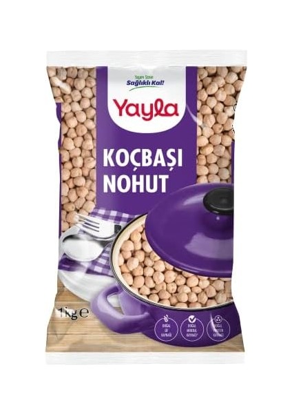 Yayla Koçbaşı Nohut 9 Mm, 1 kg