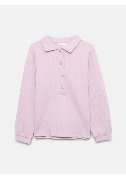 Yeni Sezon Kadın Polo Yaka Uzun Kollu Tişört