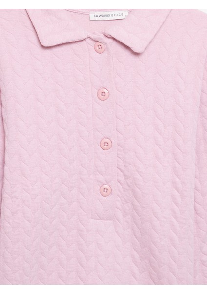 Yeni Sezon Kadın Polo Yaka Uzun Kollu Tişört modelleri