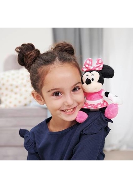 6315870461, Minnie Manyetik Peluş Figürü, Özel Tasarım, Tam Detaylı, Kıyafetler ile Takılabilir,, 12 cm modelleri