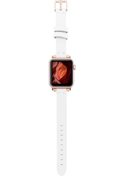 Apple Watch Uyumlu Deri Kordon 38-40-41MM Ferro F3 modelleri