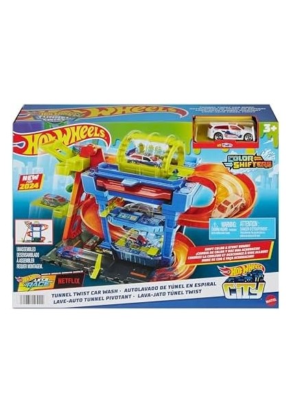 Oto Yıkama Oyun Seti Hot Oto Yıkama Oyun Seti ve 1:64 Ölçekli Renk Değiştiren Araç HTN80 modelleri