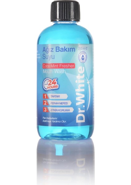 Dr. White Ağız Bakım Suyu Cool Mint Fresher