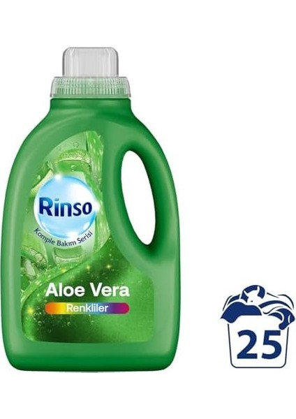 Rinso Sıvı Çamaşır Deterjanı Komple Bakım Serisi Aloe Vera Renkliler Için 1.5 L fiyatları