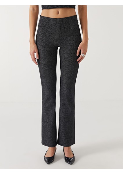 Yeni Sezon Beli Lastikli Parlak Görünümlü Kadın Tayt Pantolon fiyatları