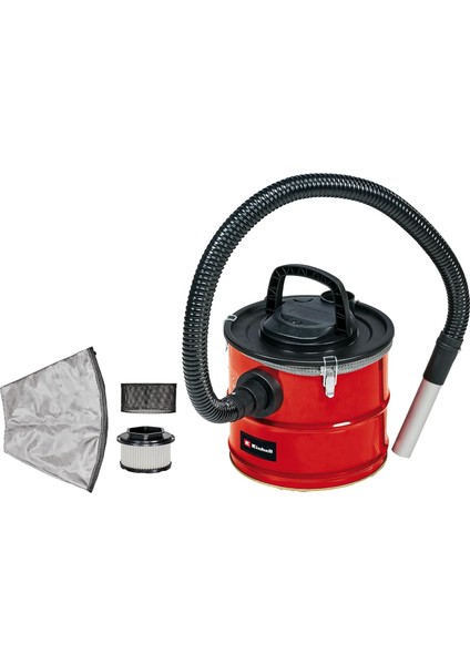 Elektrikli Kül Süpürgesi Tc-Av 1718 D (1200 Watt, Emiş Gücü 170 Mbar, 18L Teneke Hazne, Hızlı Bağlantılar, Ince Toz Ön Filtresi, Filtre Kartuşu) - 2351661