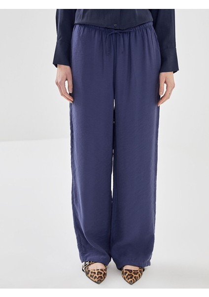 Yeni Sezon Kadın Beli Lastikli Düz Pantolon fiyatları