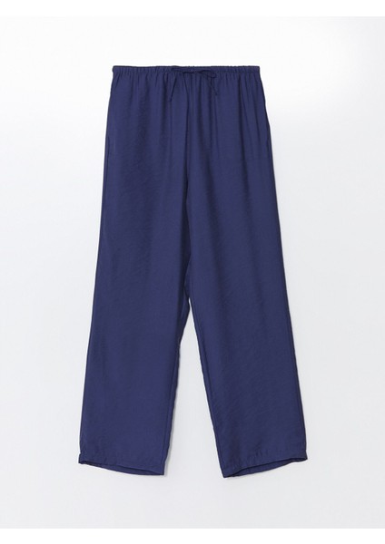 Yeni Sezon Kadın Beli Lastikli Düz Pantolon indirimleri