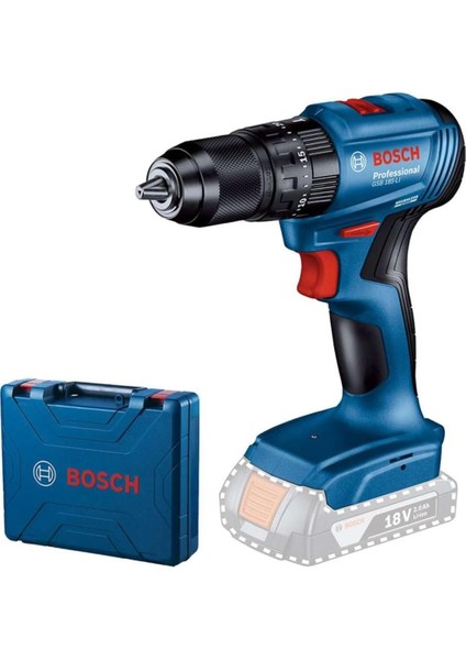 Professional Gsb 185-LI Akülü Darbeli Delme Vidalama Makinesi (18 Volt, Solo, Yumuşak/sert Tork: 21/50 Nm; Plastik Çanta, Akü ve Şarj Cihazı Dahil Değildir)
