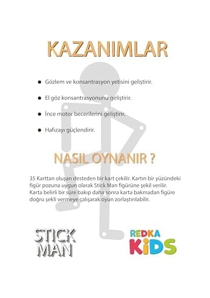 Oyuncak Stick Man (Çöp Adam) modelleri