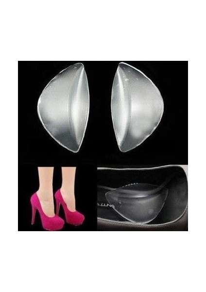 Optana Silikon Ark Destek Şeffaf Içe Basma Engelleme Düz Taban Önleyici modelleri