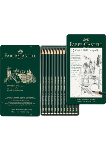 9000 Set (5b-5h), / Siyah