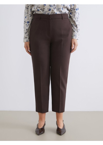 Yeni Sezon Standart Fit Cigarette Kadın Pantolon fiyatları