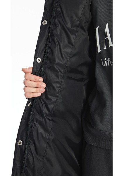 Yeni Sezon Kapüşonlu Kadın Şişme Mont fırsatları