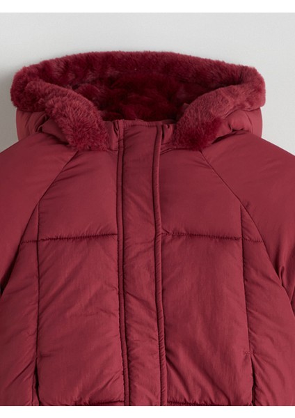 Yeni Sezon Kapüşonlu Kız Çocuk Şişme Mont fiyatları