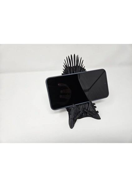 CRAFTSY3D Demir Taht Telefon Standı – Taht Oyunları Temalı 3D Baskı Dekoratif Masaüstü Tutucu fiyatları