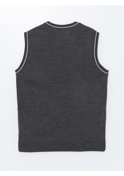 Yeni Sezon Standart Kalıp V Yaka Erkek Triko Süveter indirimleri