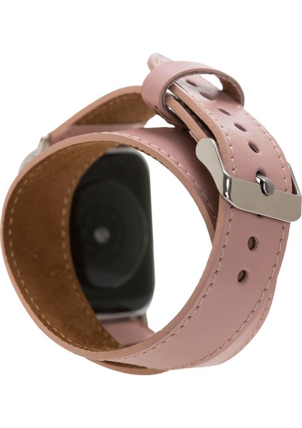 Apple Watch Uyumlu Deri Kordon 42-44-45MM Dt Nu2 modelleri