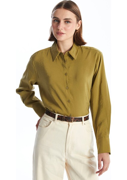 Yeni Sezon Loose Fit Kadın Gömlek