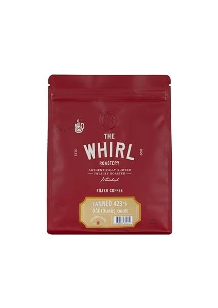 The Whirl Filtre Tanned 423°F 250 G Öğütülmüş