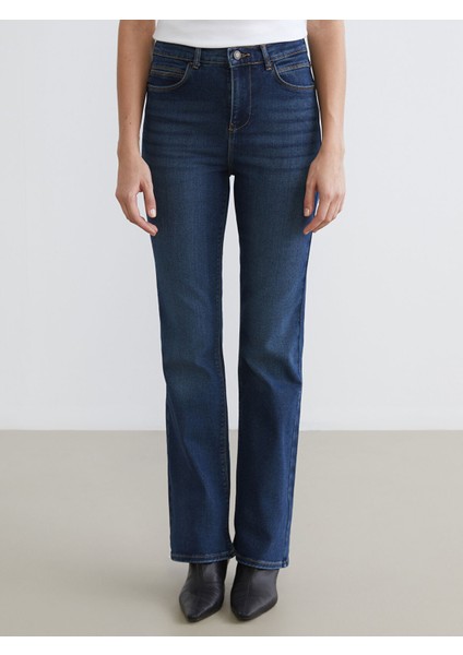 Yeni Sezon Flare Kadın Jean Pantolon fiyatları