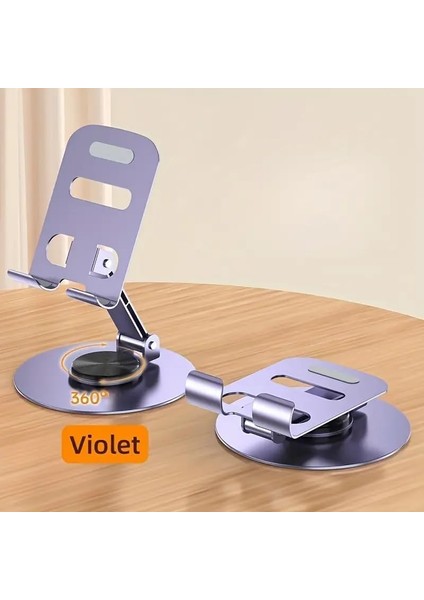 ld 12 360 derece dönebilen metal, katlanabilir, alaşımlı 3 noktadan ayarlanabilen tam bir - ürünü telefon tutucu ve telefon (füme gri) modelleri