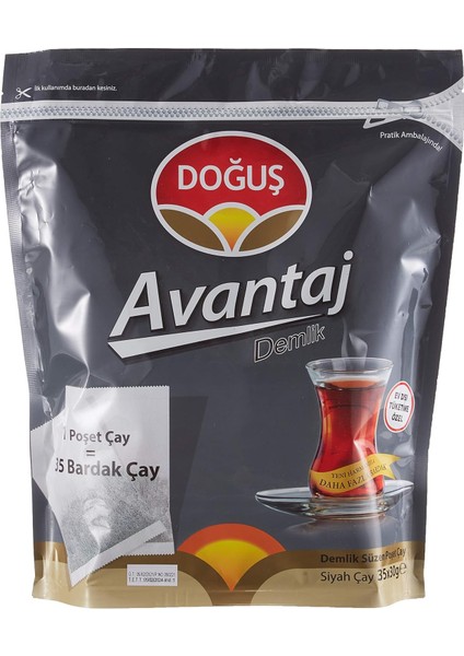 Doğuş Avantaj Demlik Poşet Çay 30 gr x 35 Adet