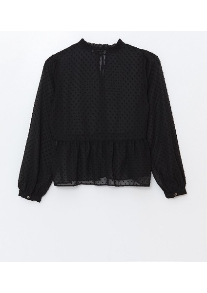 Yeni Sezon Bağlamalı Yaka Dokulu Kadın Bluz fiyatları