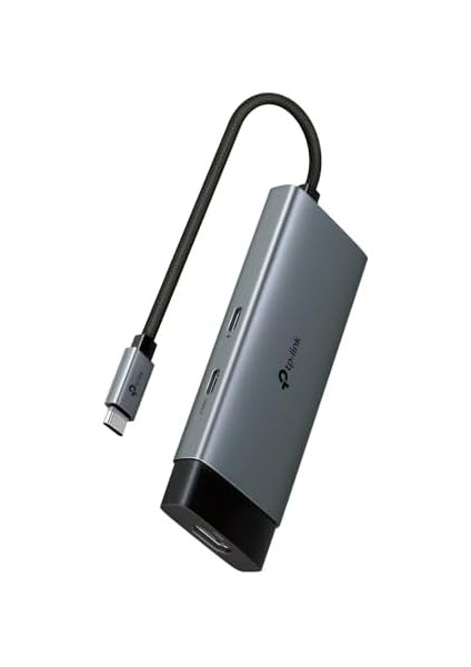 UH5020C | Usb-C 5-In-1 Hub | 4K@60Hz HDMI | 100W Hızlı Şarj | 2× Usb-A Port | 1× Usb-C Port | Tak & Çalıştır | Windows | Mac | Linux & Mobile Uyumlu modelleri