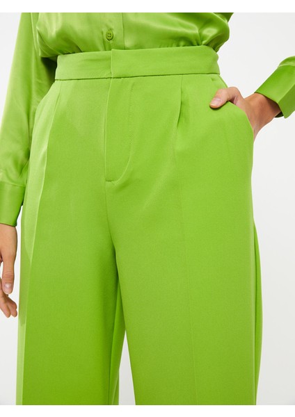 Yeni Sezon Kadın Rahat Kalıp Düz Pantolon modelleri