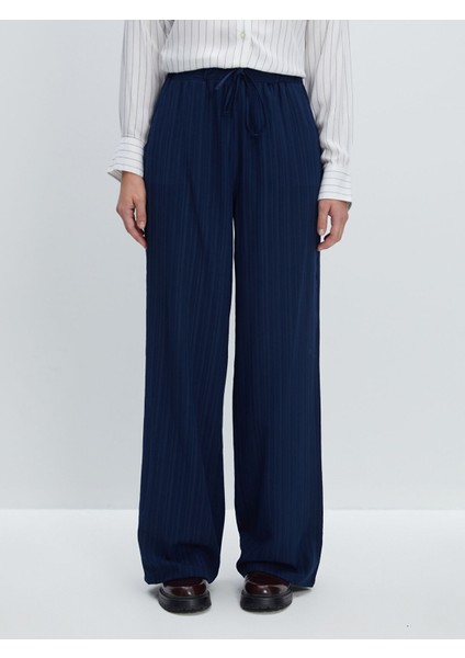 Yeni Sezon Beli Lastikli Dokulu Kadın Pantolon fiyatları