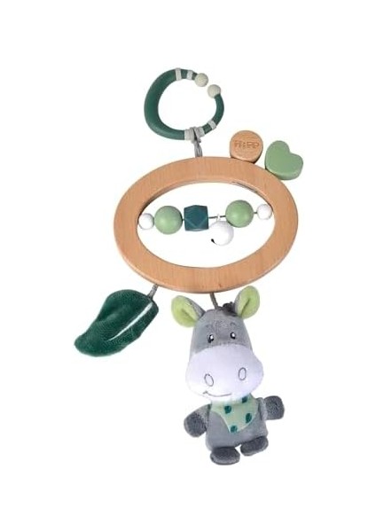 100005880, Eichhorn Baby Hipp Oyuncağı, Sallamalı Oyuncak, Halkalı ve Çıngıraklı, Peluş Eşek Figürlü fiyatları