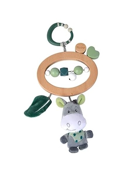 100005880, Eichhorn Baby Hipp Oyuncağı, Sallamalı Oyuncak, Halkalı ve Çıngıraklı, Peluş Eşek Figürlü modelleri