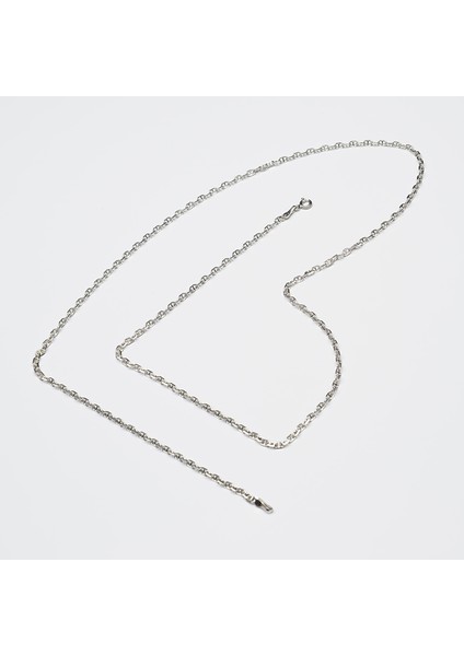 60 Mikron Rodyum Dik Barlı Gümüş Zincir fiyatları