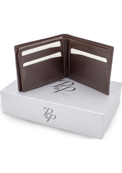 Desenli Deri Erkek Cüzdanı fırsatları