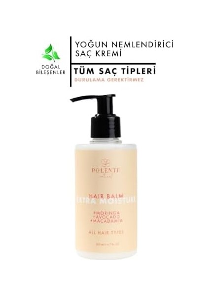 Polente Natural - Yoğun Nemlendirici Saç Kremi/tüm Saç Tipleri (200 Ml) fiyatları
