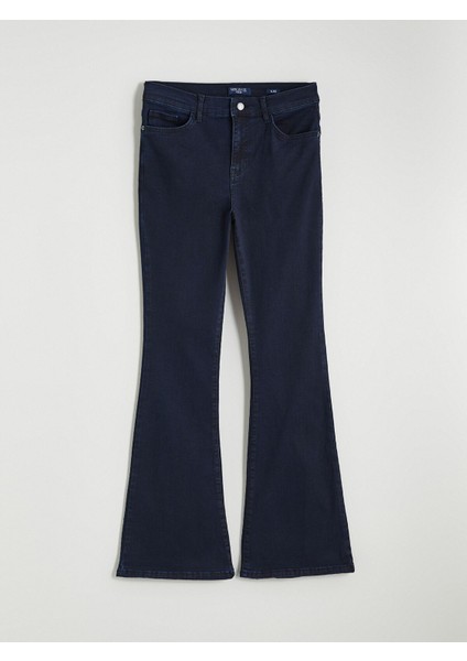 Yeni Sezon Mars Flare Kadın Jean Pantolon