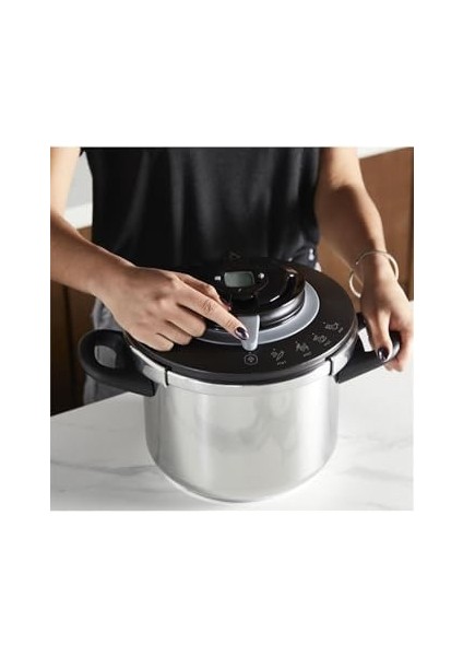 Clipso+ Chef 4,5 Litre 4 Pişirme Programlı Düdüklü Tencere - 1510002661 modelleri