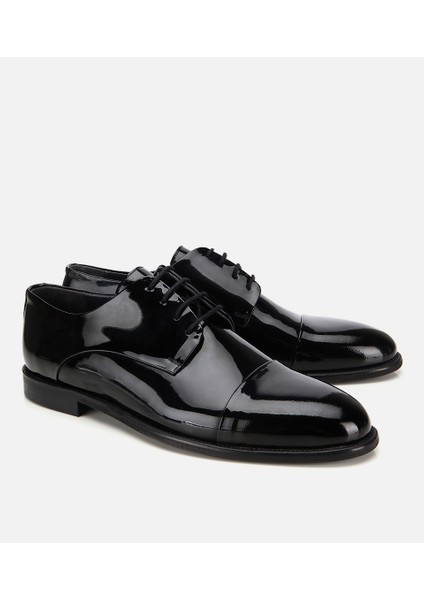 02AYH313790A100 ERKEK Rugan Deri Siyah Klasik Ayakkabı fiyatları