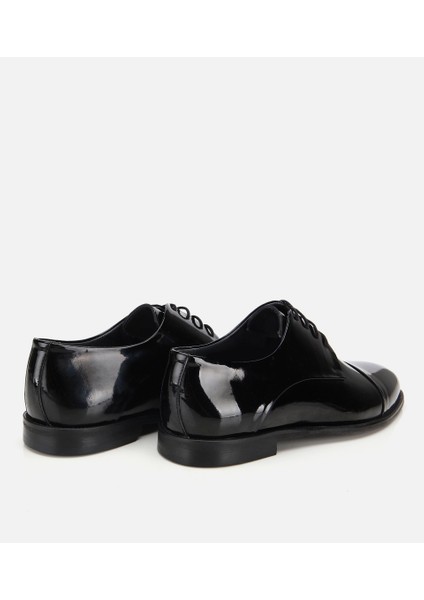 02AYH313790A100 ERKEK Rugan Deri Siyah Klasik Ayakkabı fırsatları