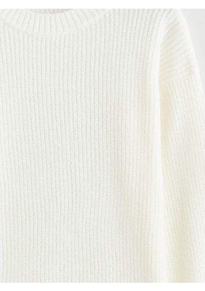 Yeni Sezon Bisiklet Yaka Kız Çocuk Triko Kazak indirimleri