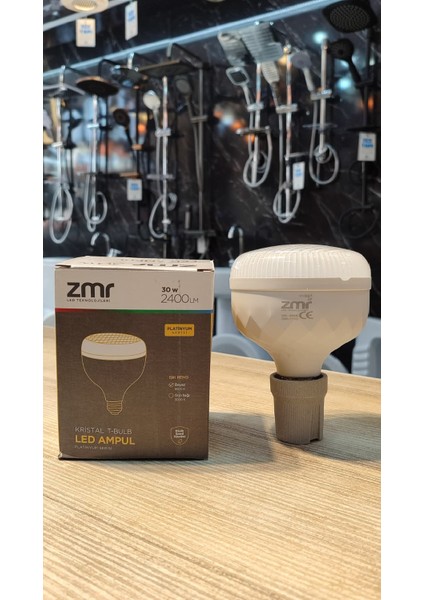 5 Adet 30 Watt Kristal Torch LED Ampul Beyaz Işık 6500K