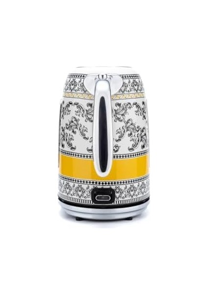 Gem Margery 1.7 Litre Desenli Su Isıtıcısı – 2200 W, Paslanmaz Çelik Gövde fiyatları