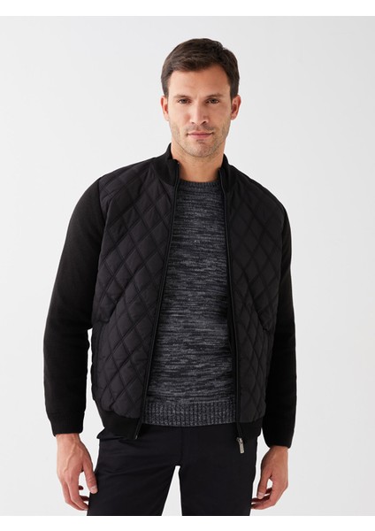 Yeni Sezon Standart Kalıp Dik Yaka Erkek Triko Mont fiyatları